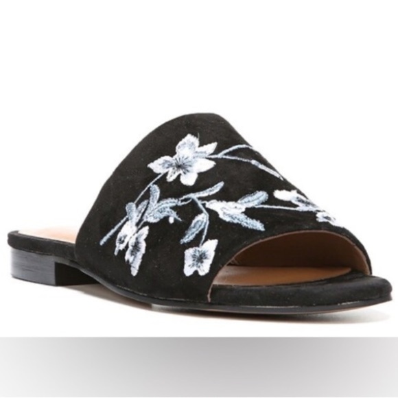 FRANCO Sarto Ellie Flat Sandal/Slide size 7.5 Excellent preowned!  Stunning shoe - Picture 12 of 15